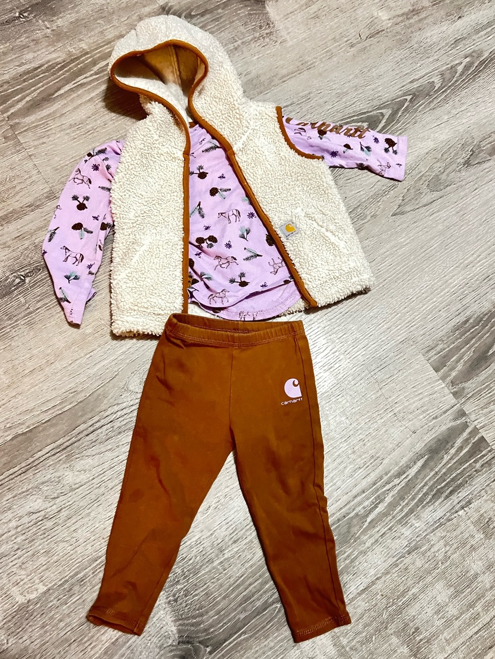 Carhartt Kids  matching outfit set- vest